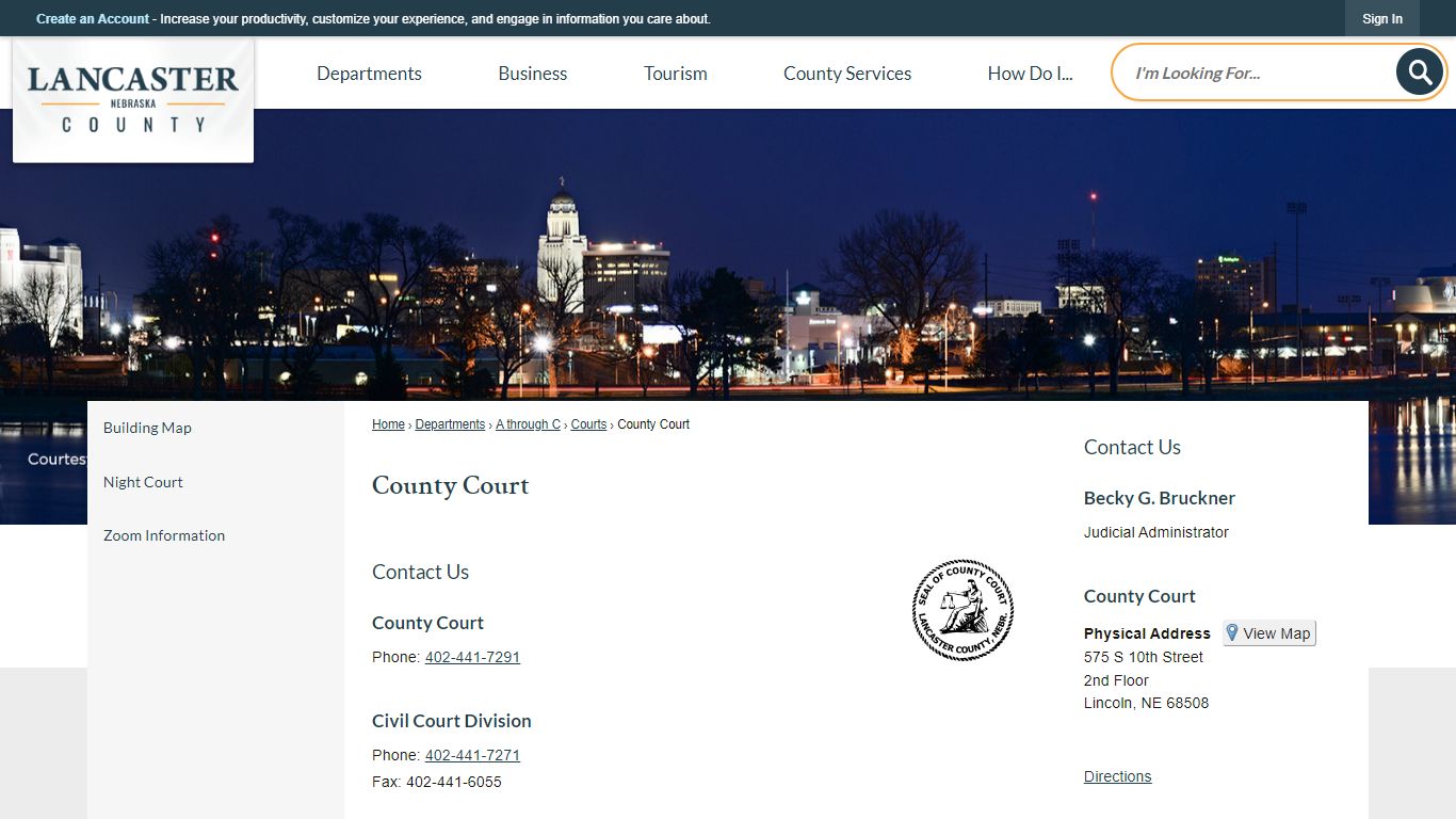 County Court | Lancaster County, NE